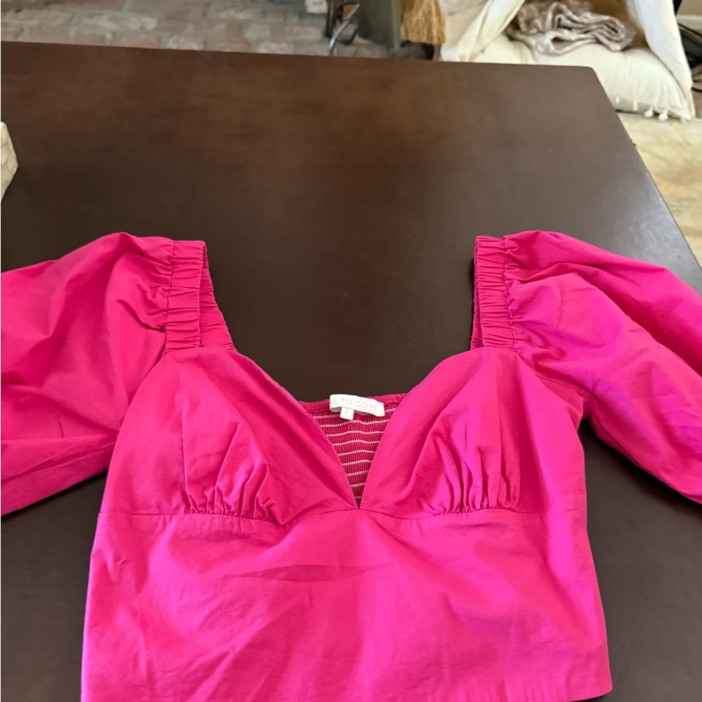 Vibrant Fuchsia Women's Blouse